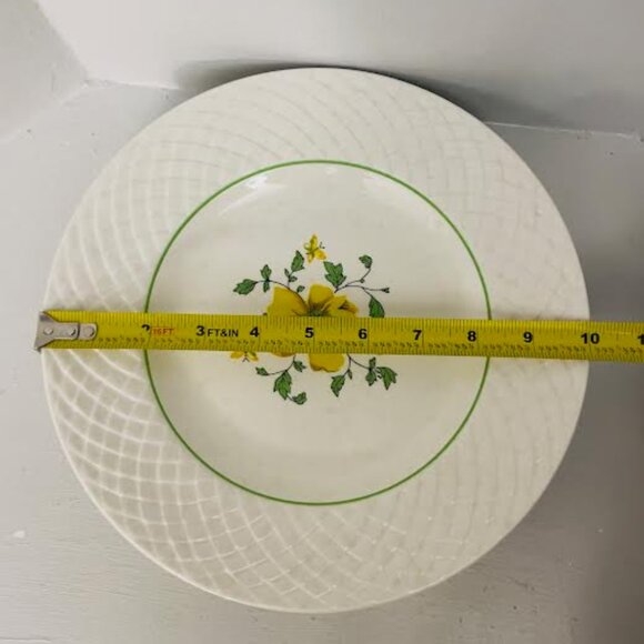 Wedgwood Jacqueline Pattern Set of 4  English Dinner Plates Vintage Dinnerware - Picture 10 of 15